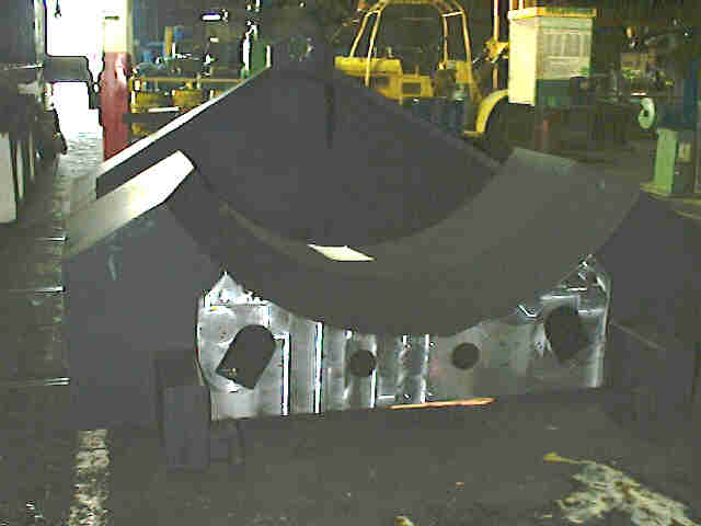 Cradle to hold DEIMOS as it turns